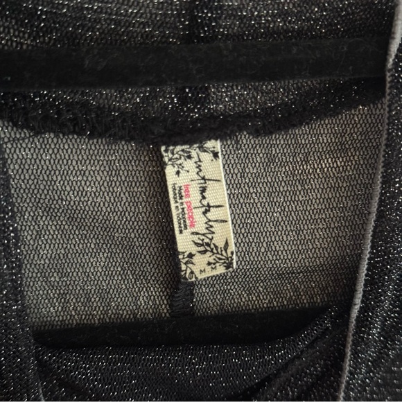 Free People Mesh Glitter Long Sleeve - Picture 5 of 5